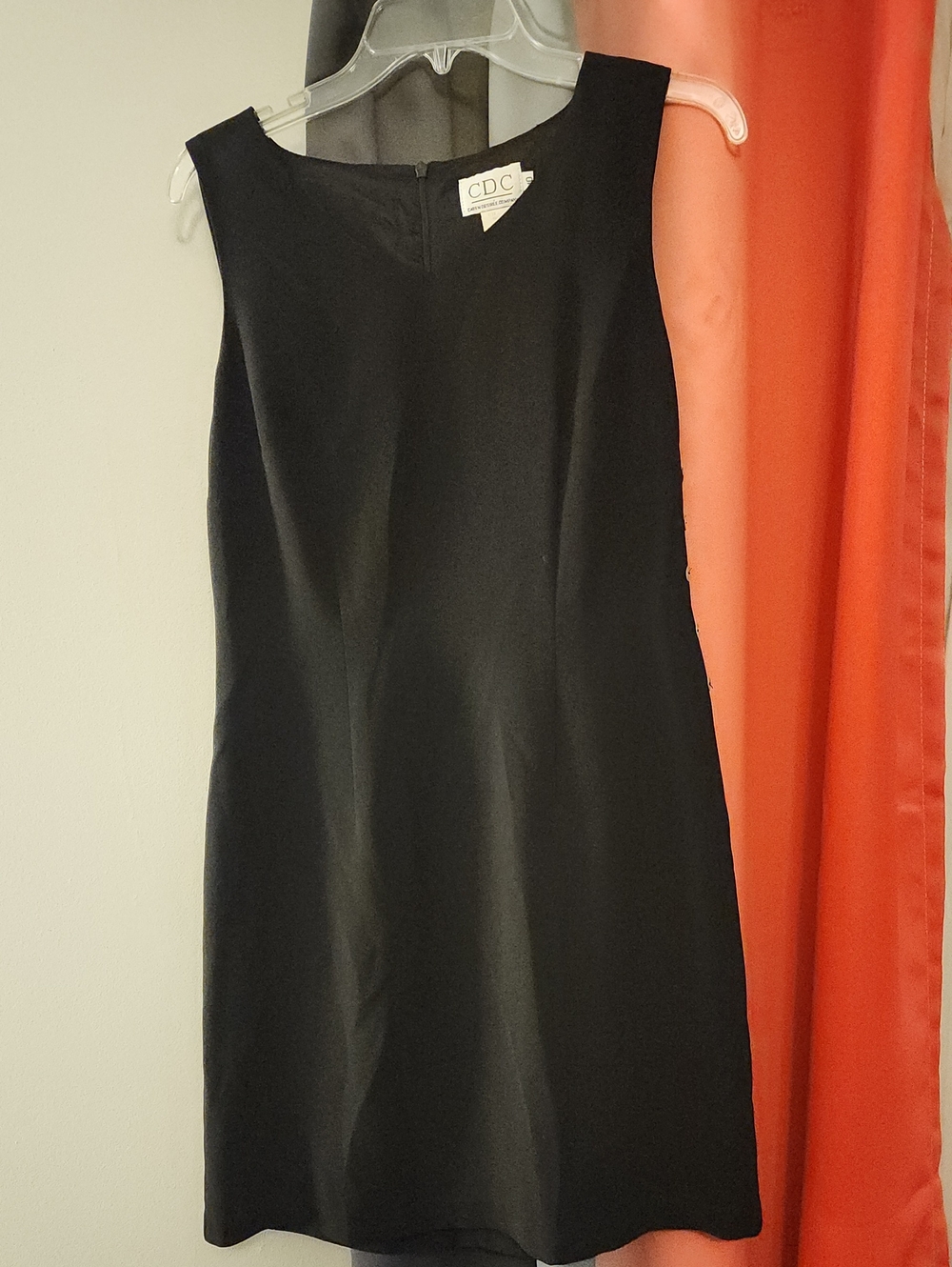CDC Black Sleeveless Shift Dress